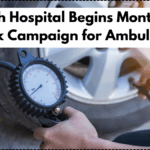 Sushruth Hospital Begins Monthly Tyre Check Campaign for Ambulances