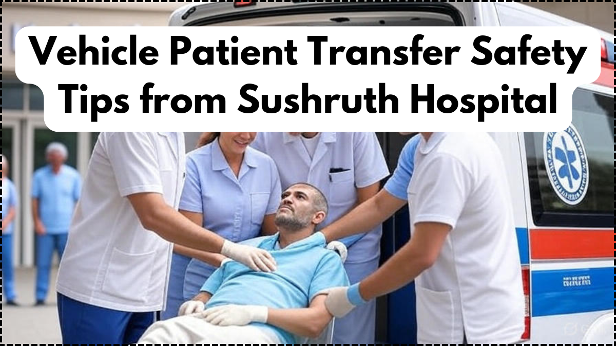 Vehicle Patient Transfer Safety Tips from Sushruth Hospital